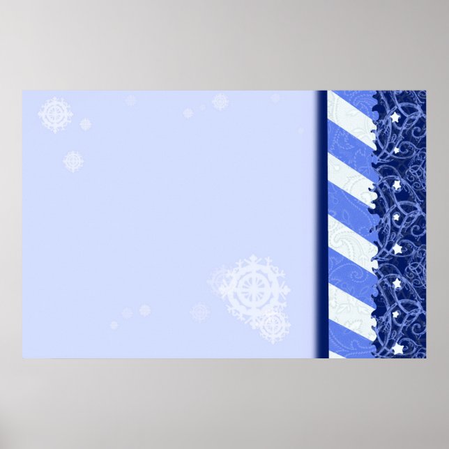 Winter Blue Poster (Front)