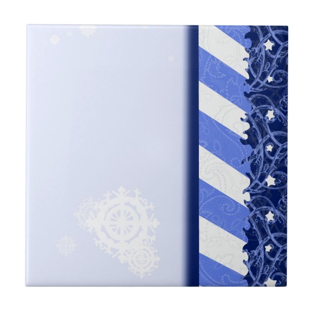 Winter Blue Tile (Front)