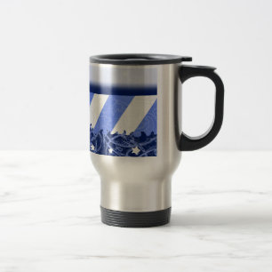 Winter Blue Travel Mug