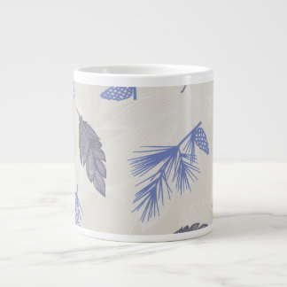 Winter Blues Large Coffee Mug