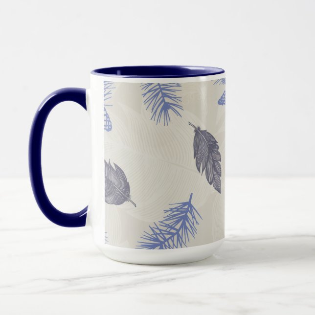 Winter Blues Mug (Left)