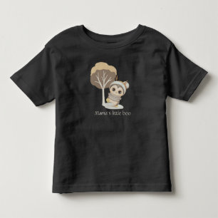 Winter Boho Penguin With Text Toddler T-shirt