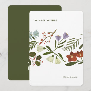 Winter Botanicals Corporate Branded Holiday