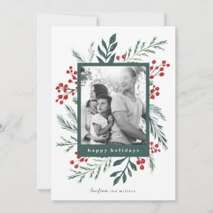 Winter Botanicals Elegant Holiday Christmas Photo