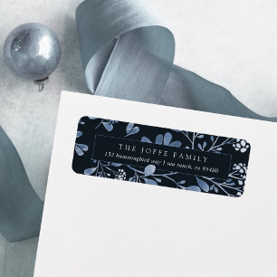 Winter Bouquet Return Address