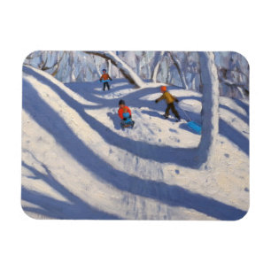 Winter Bramcote Nottingham 2008 Magnet