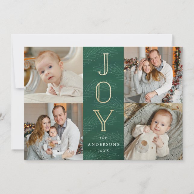 Winter Branches | Holiday Photo Card (Front)