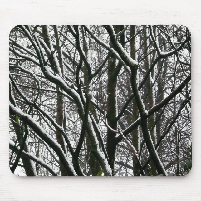 Winter Branches Mouse Mat (Front)