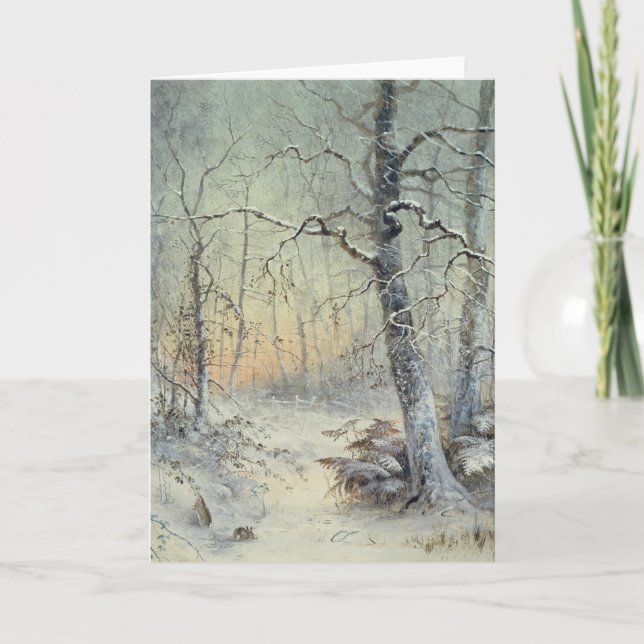 Winter Breakfast Card (Front)