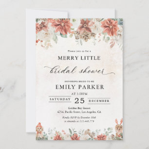 Winter Bridal Shower Invitation