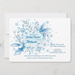 Winter Bridal Shower Invitation