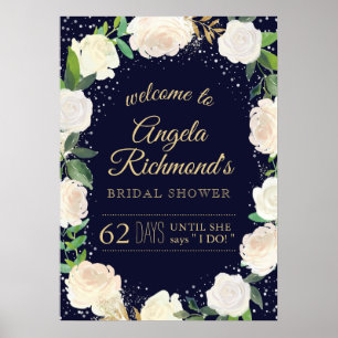 Winter Bridal Shower Welcome Sign (20x28)