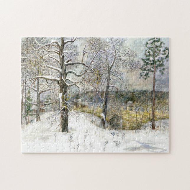 winter bridge jigsaw puzzle (Horizontal)