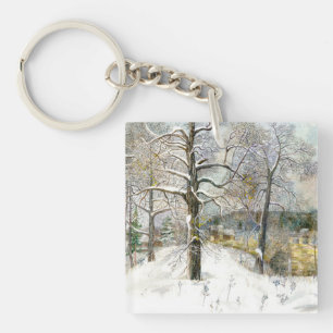 winter bridge key ring