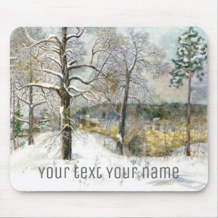 winter bridge mouse mat