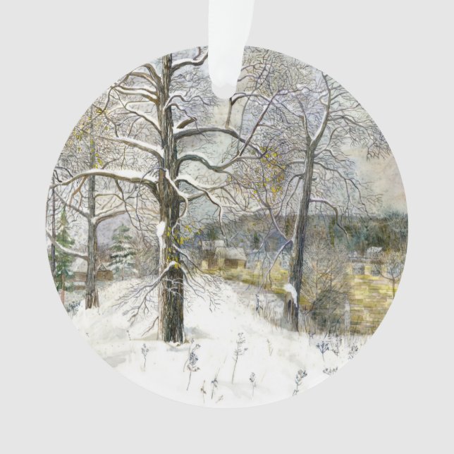 winter bridge ornament (Front)