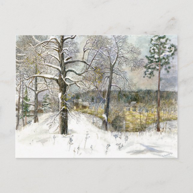 winter bridge postcard (Front)