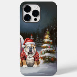 Winter Bulldog Caravan Christmas Adventure  Case-Mate iPhone 14 Pro Max Case
