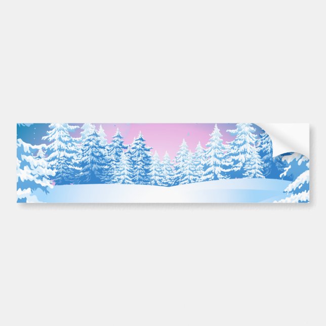 Winter Bumper Sticker (Front)