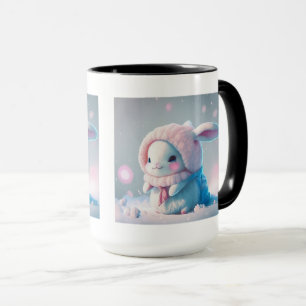 Winter Bunny Combo Mug, 15 oz  Mug