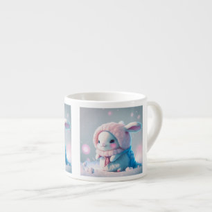 Winter Bunny Espresso Mug 