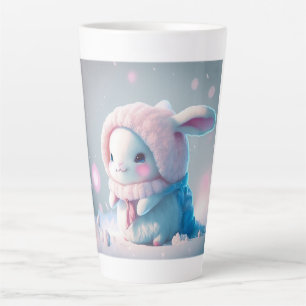 Winter Bunny Latte Mug 