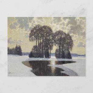 Winter (by Vilhelms Purvitis) Postcard