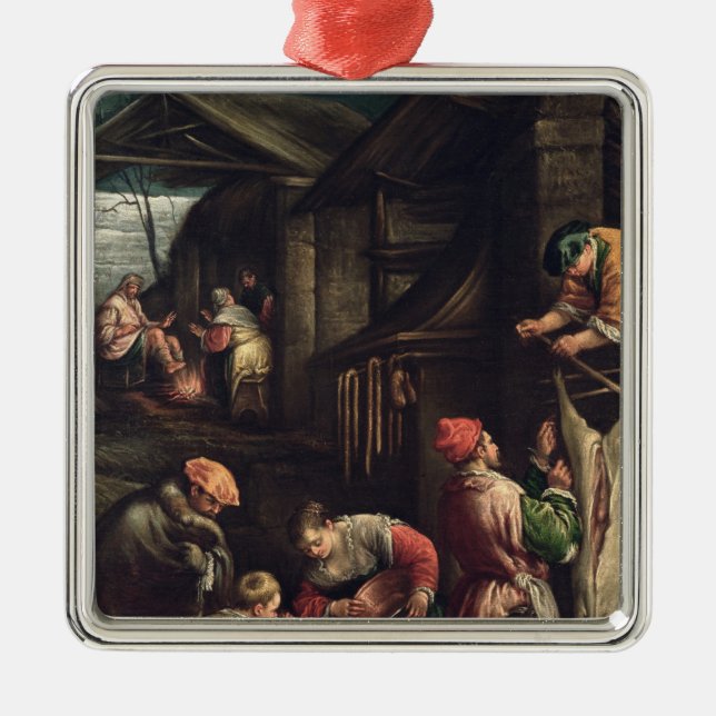 Winter  c.1580 metal tree decoration (Front)