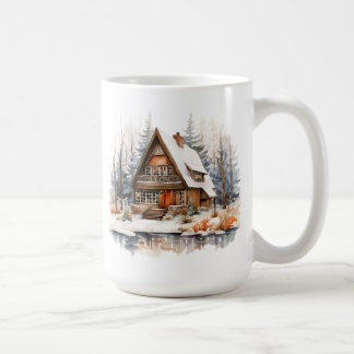 Winter Cabin Mug