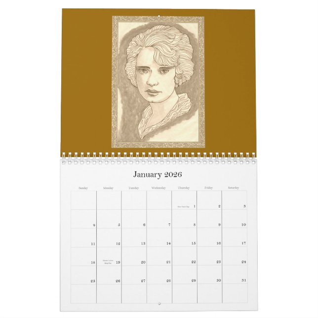 Winter Calendar (Jan 2026)