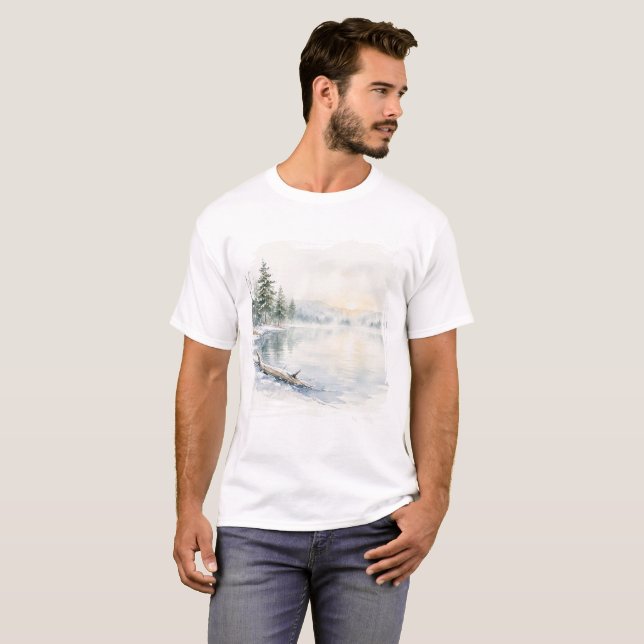 Winter Calm Collection ❄️ T-Shirt (Front Full)