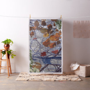 Winter Camo Camouflage Painting Customisable Fabric