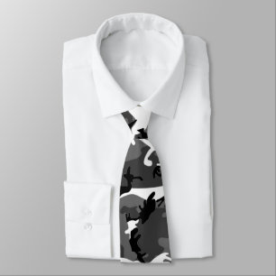 Winter Camo Tie