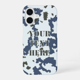 Winter Camouflage iPhone 16 Case