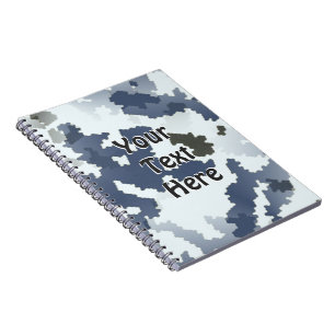 Winter Camouflage Notebook