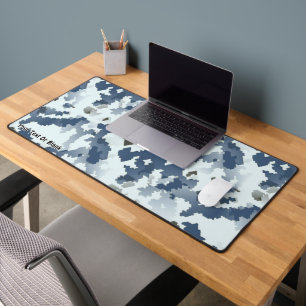 Winter Camouflage OtterBox iPhone Case Desk Mat