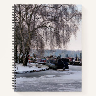 WINTER CANAL NOTEBOOK