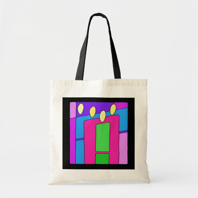 Winter Candles Tote Bag (Front)