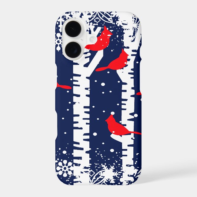 Winter Cardinal Scene (Back)