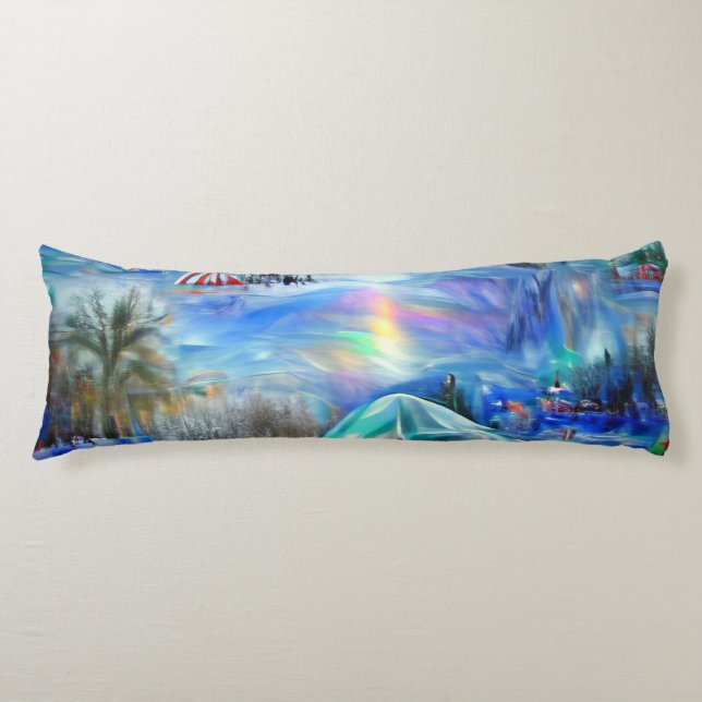 Winter Carnival  Body Cushion (Front)