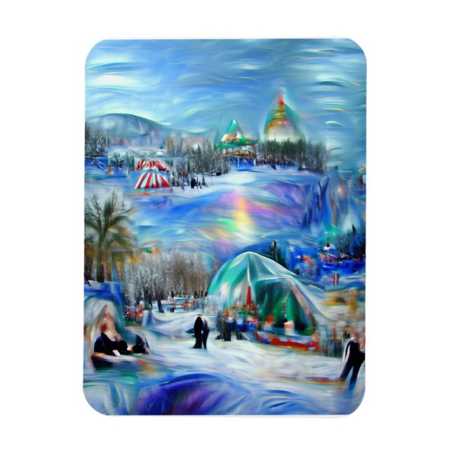 Winter Carnival  Magnet (Vertical)