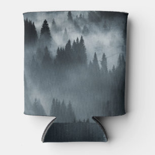 Winter Carpathian: Sunrise Mountain Landscape Can Cooler