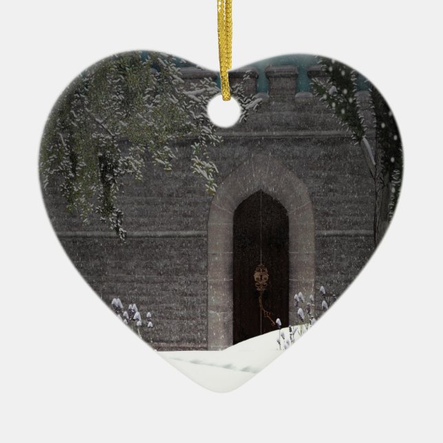 Winter Castle Ornament (Front)