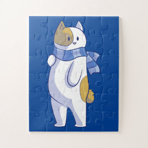 winter cat puzzle 