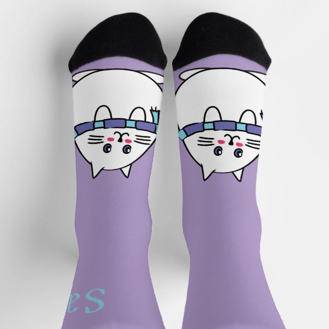 Winter cat socks (Top)