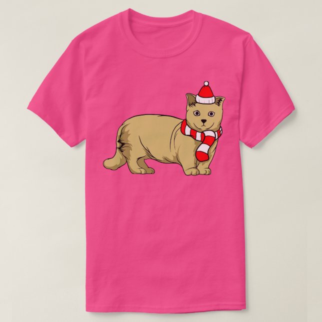 Winter Cat T-Shirt (Design Front)