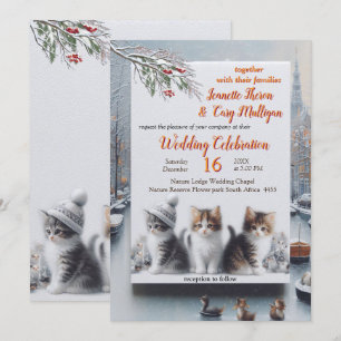 Winter Celebrations in the Snow, or in the Sun.  Invitation