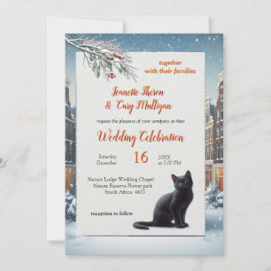 Winter Celebrations in the Snow, or in the Sun.  Invitation