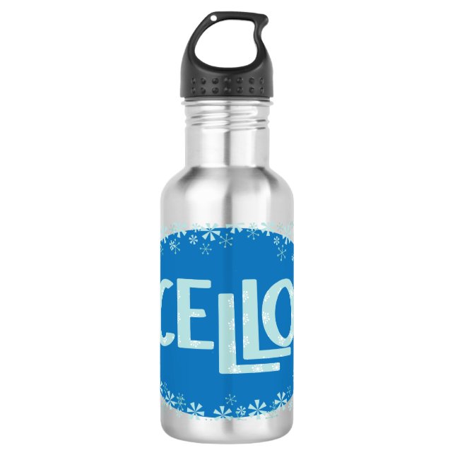 Winter Cello 710 Ml Water Bottle (Front)