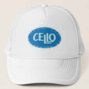 Winter Cello Trucker Hat